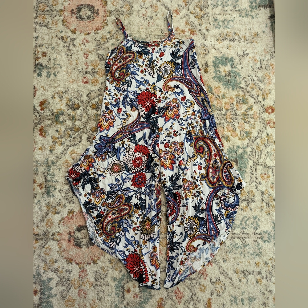 Paisley Romper/jumpsuit